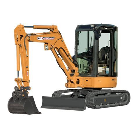 User Manuals: Case CX31B Mini Excavator